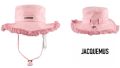 Розова шапка  Jacquemus -GG607ä, снимка 1 - Шапки - 45480582