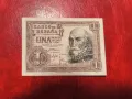 Испания 1 песета 1953 Rare, снимка 1