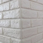 Декоративен Бял 3D тухлен тапет за стени от PE пяна 77х70 см., снимка 7