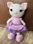 Ръчно плетена играчка коте, снимка 1