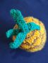 Ананас 🍍 амигуруми на една кука Crochet pineapple amigurumi , снимка 1 - Декорация за дома - 45878560