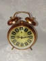 Стар Германски Механичен Будилник - Работи и Звъни с Камбани, снимка 11