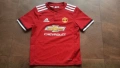 Adidas FC MANCHESTER UNITED Kids Football T-Shirt Размер 5-6 г / 116 см детска футболна тениска 9-66, снимка 1