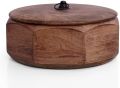 Нов Многофункционален дървен съд за тортили и роти, 23x9 см кухня готвене, снимка 1 - Други - 45793281
