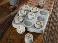 НОВИ! Морски шах Табло за игра Tic-tac-toe цимент, снимка 4