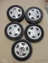 Алуминиеви джанти с гуми 6Jx15, 4х100, ET49 - 5бр., снимка 1