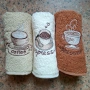 Комплект 3бр. Кухненски Кърпи 100% Памук "Coffee" - 30/50см, снимка 3