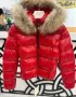 MONCLER яке с естествен косъм , снимка 6