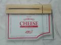 Gourmet cheese - стъклена дъска за сирена с нож