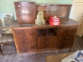 Старинни Автентични мебели Маса Гардероб Бюфет Нощно шкафче врати, снимка 2