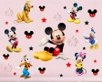 Мики Маус Мини приятели и заря самозалепващ стикер лепенка постер стена мебел детска стая, снимка 1