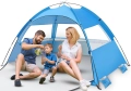 Автоматична плажна шатра, палатка, Pop Up тента за 3–4 души с UV защита и вентилация, снимка 6