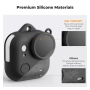 K&F CONCEPT Защитен калъф за Insta360 Go Ultra, силиконов, с капак за обектив, снимка 5
