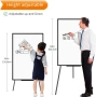 Преносима дъска VIZ-PRO Magnetic Whiteboard Easel Black, 90 x 60 cm, снимка 2
