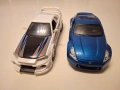 Nissan Skyline R34 GT-R , 1/24 Burago и Nissan 370 Z, 1/24  Maisto, снимка 2