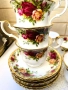 ROYAL ALBERT красив двоен сет от костен порцелан от Англия, снимка 4
