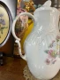 Лиможки порцелан “Claude Brachet“  Истински красавец с много богат и красив релеф, снимка 9