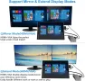 Surface Pro Dock само за Surface Pro 4/Pro 5/Pro 6 USB хъб с Gigabit Ethernet порт, HDMI VGA 4K, снимка 7