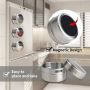 Комплект съдове за подправки на магнитна стойка , снимка 1 - Аксесоари за кухня - 45108253