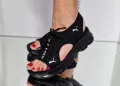 Puma черни дамски сандали , снимка 6