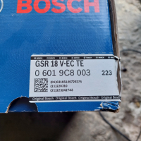 Bosch GSR 18V-EC.Винтоверт за сухо строителство , снимка 8 - Винтоверти - 45006470