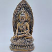 Стара, много детайлно изработена фигура на Буда, снимка 1 - Колекции - 45744123