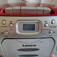 CD радиокасетофон Lenco SCD-410., снимка 3 - Радиокасетофони, транзистори - 45482790