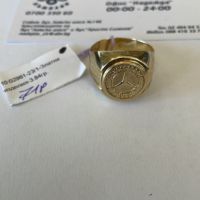 Златен мъжки пръстен 3.84г - 14к, снимка 1 - Пръстени - 45224995