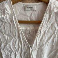 Бяла риза с 3/4 ръкави, снимка 2 - Ризи - 45604153