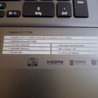 Продавам лаптоп Acer Aspire E1-771G за части, снимка 2 - Части за лаптопи - 45414385