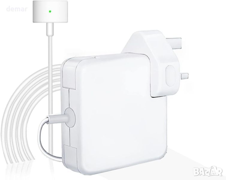 Зарядно устройство за Mac Book Air, 60W с Т-образен накрайник за Mac Book Air 11" и 13", снимка 1