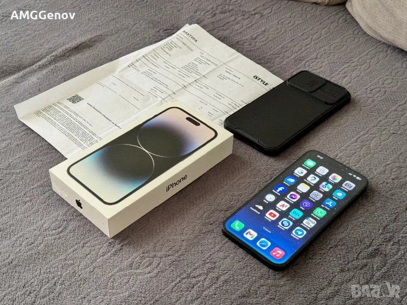 *256GB*Като Нов iPhone 14 Pro Max 256GB Space Black, снимка 1