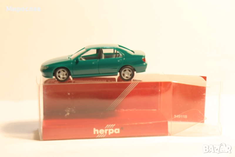 HERPA H0 1/87 PEUGEOT 406 МОДЕЛ КОЛИЧКА ИГРАЧКА, снимка 1