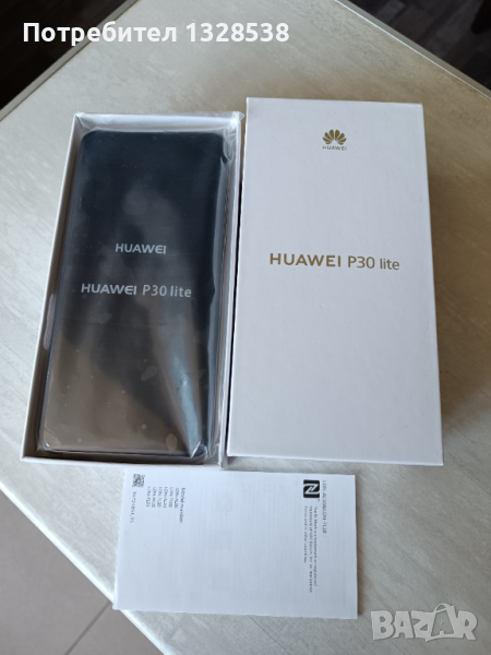 Huawei P30 Lite, Dual SIM, 128GB, RAM 4GB, 4G, Pearl White, снимка 1