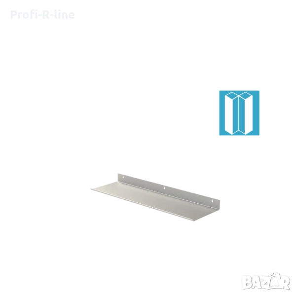 Полица за стена неръждаема L240, снимка 1