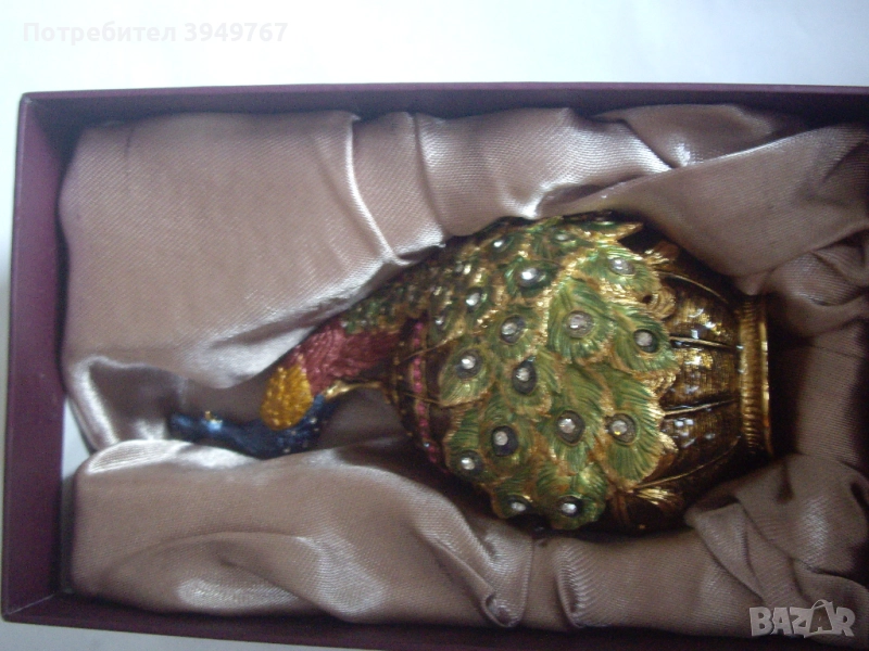 Изключително красива и масивна фигурка за яйце., снимка 1