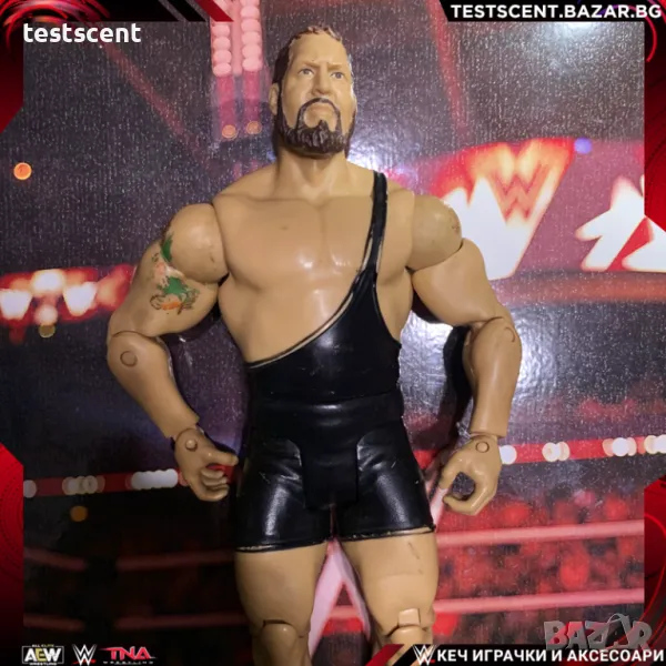 Екшън фигура WWE Big Show Грамадата Jakks Ruthless Aggression Adrenaline играчка jakks, снимка 1