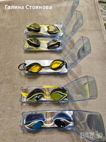 Плувни очила за спортисти , снимка 1