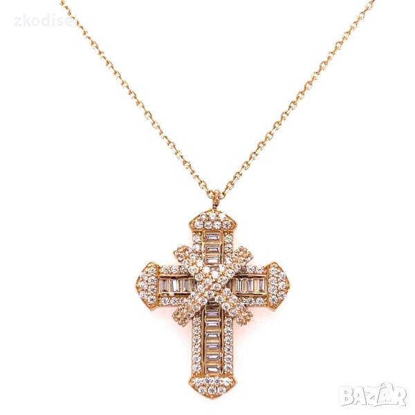 Златно колие 5,11гр. 40,0см. 14кр. проба:585 модел:32158-1, снимка 1