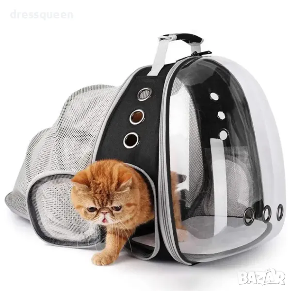 4327 Разширяема предна котешка раница Pet Vet Carrier, снимка 1