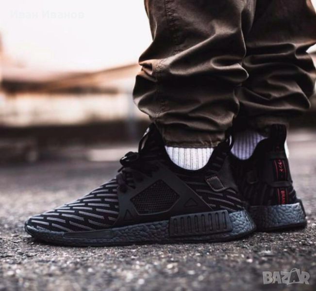 оригинални маратонки adidas NMD XR1 Triple Black номер 47,5-48, снимка 1