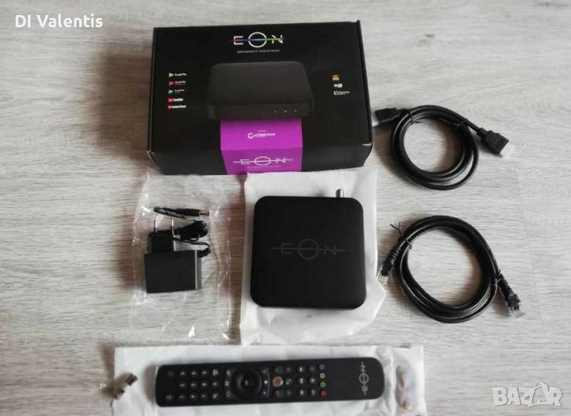 ЕОН SMART TV BOX приемник + над 800 канала,4К - НOВ, снимка 1