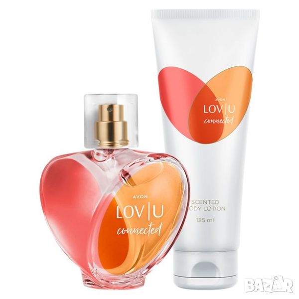 Комплект Парфюм и лосион Avon, Lov U Connected, снимка 1