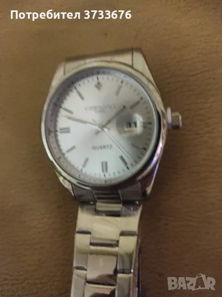 Часовник,масивен,кварцов, ръчен ., снимка 1