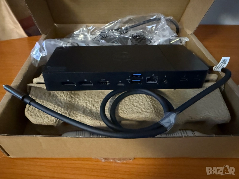 Докинг станция Dell Thunderbolt Dock WD22TB4 180W, от USB C към 2x Thunderbolt, 2x USB C, 3x USB A, , снимка 1