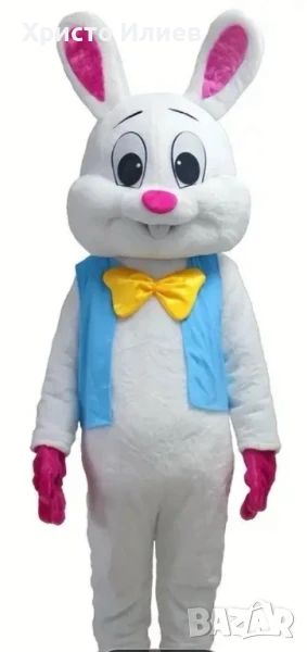 Парти плюшен костюм на заек за рожден ден празненство 2м, снимка 1