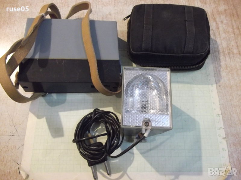 Светкавица "FIL11 NORMA" със захранващ блок и калъф работеща, снимка 1