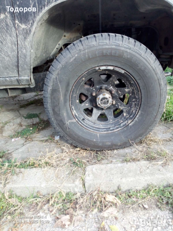 Джанти с Гуми 15 цола  A/T, снимка 1