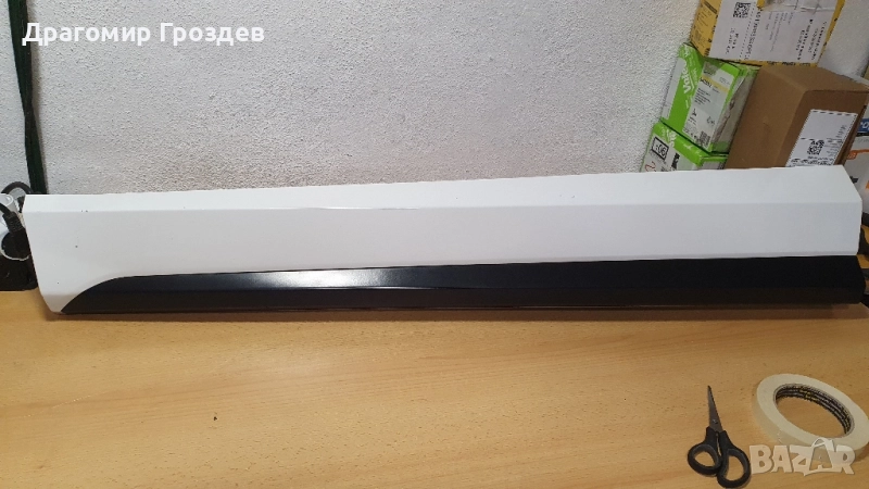 Лайстна предна лява врата за Hyundai Tucson IV N-Line / Хюндай Туксон (2020-1024), снимка 1