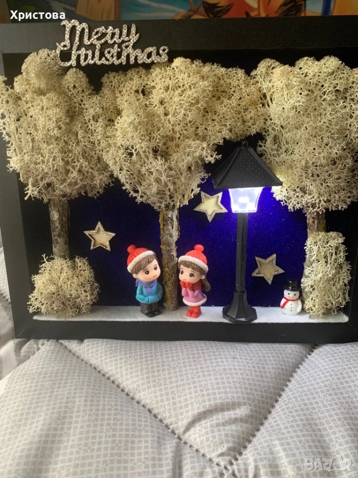 Коледна 3Д картина, снимка 1